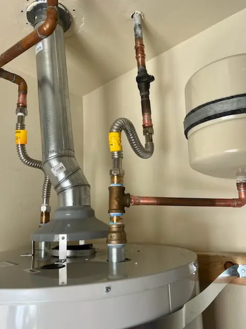Water heater installation and plumbing repair in Reeds Crossroads